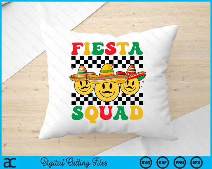 Cinco De Mayo Fiesta Squad SVG PNG Digital Printable Files