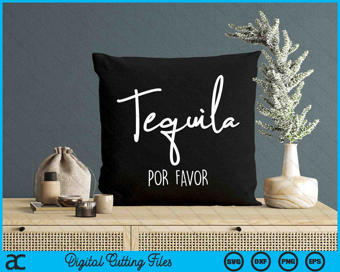 Cinco De Mayo grappige Tequila Por Favor Mexicaanse Fiesta SVG PNG digitale afdrukbare bestanden