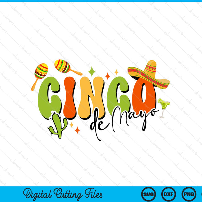 Cinco De Mayo Mexican SVG PNG Digital Printable Files