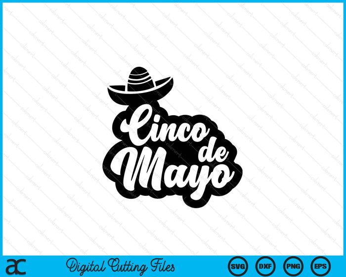 Cinco De Mayo Mexico SVG PNG Digital Printable Files