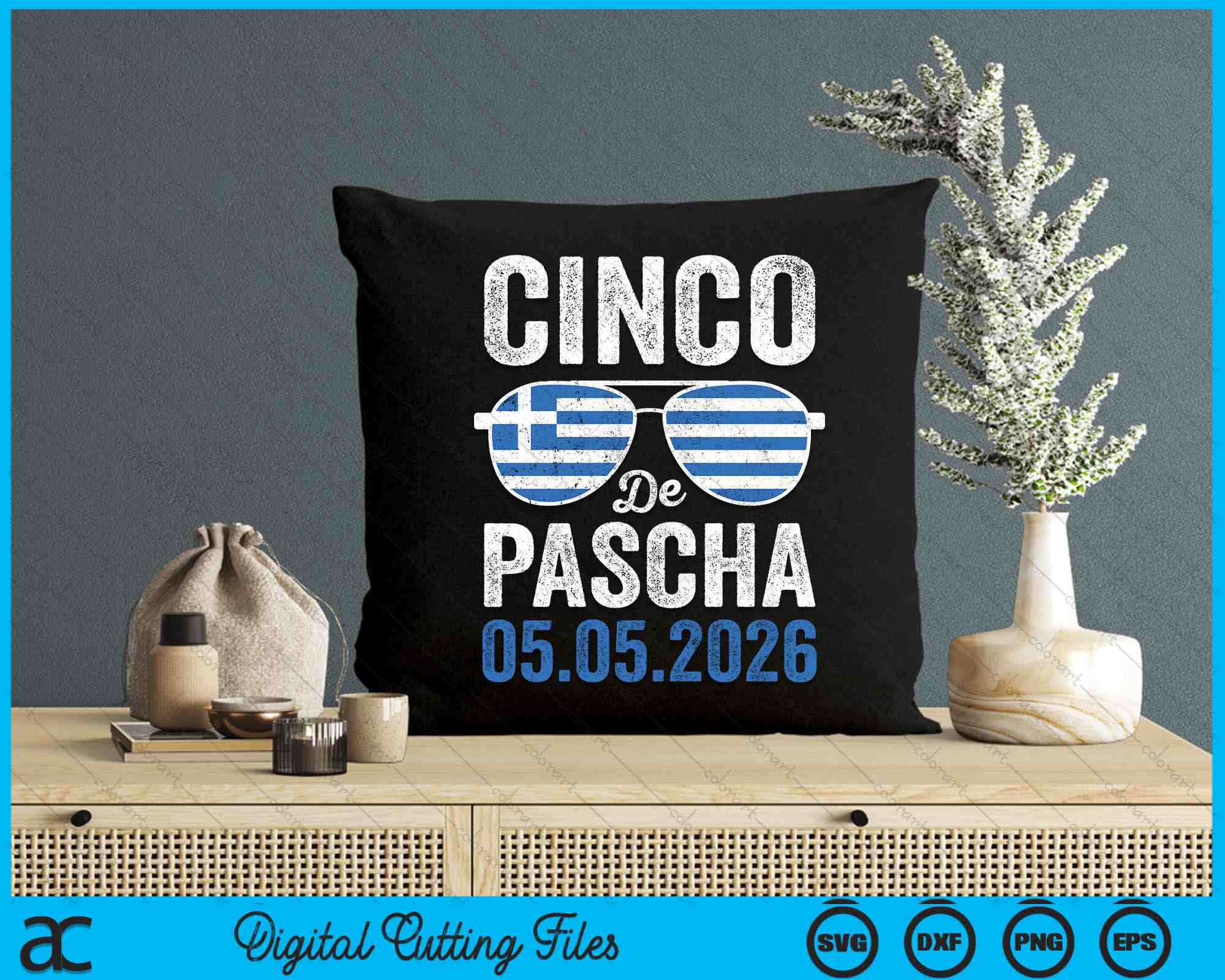 Cinco De Pascha Greece Flag Greek Easter Cinco de Mayo 2026 SVG Files – creativeusarts cinco-de-pascha-greece-flag-greek-easter-cinco-de-mayo-2026-svg-files-creativeusarts