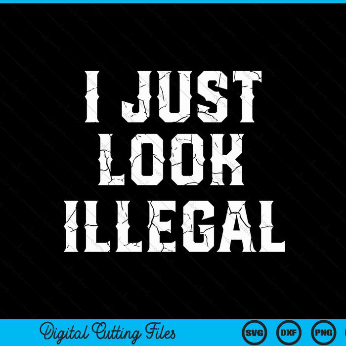 Cinco de Mayo I Just LooK Illegal Mexican Funny Humor SVG PNG Digital Printable Files