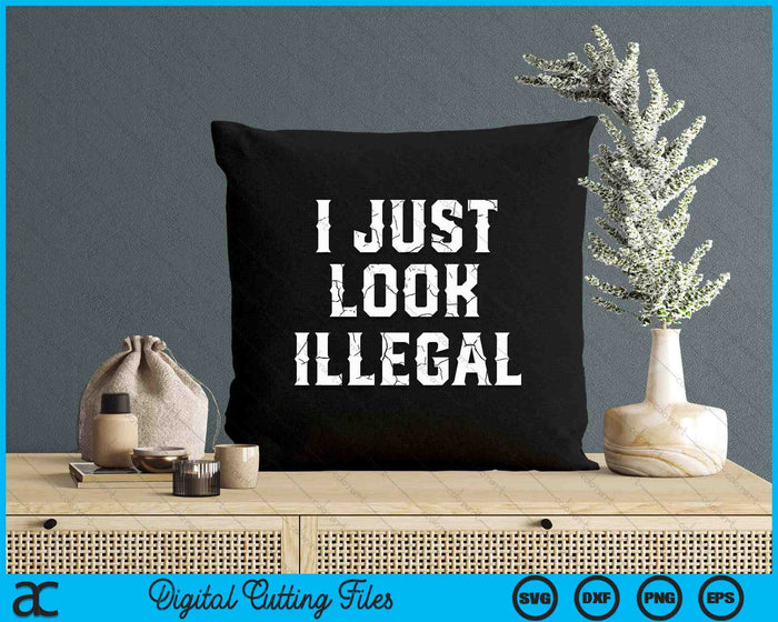 Cinco de Mayo I Just LooK Illegal Mexican Funny Humor SVG PNG Digital Printable Files