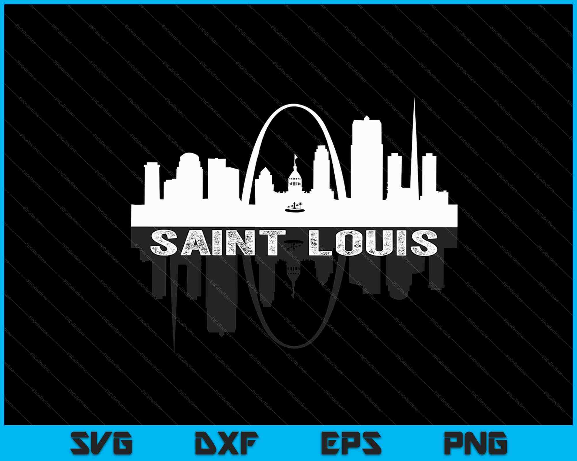 St Louis SVG STL SVG St. Louis Arch St Louis Skyline 