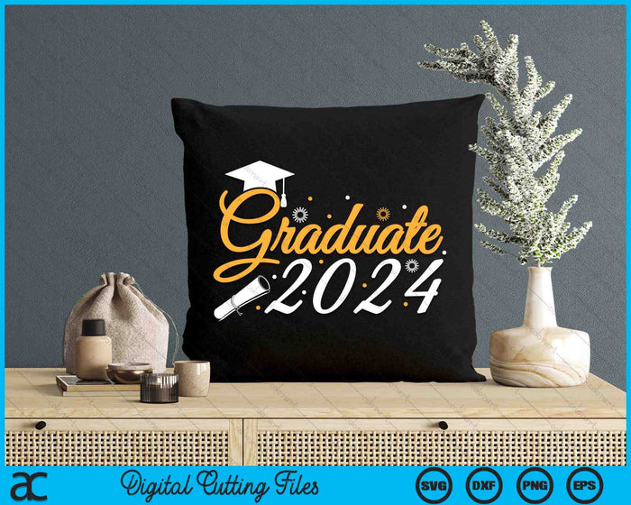 Class Of 2024 Graduate Graduation SVG PNG Digital Cutting Files