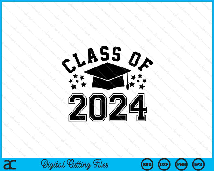 Class of 2024, Graduation SVG PNG Digital Cutting Files