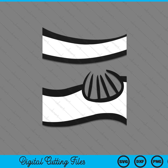 Clown fish costume SVG cut file