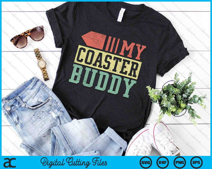 Coaster Buddy I Rollercoaster Crew I Family Roller Coaster SVG PNG Digital Cutting Files