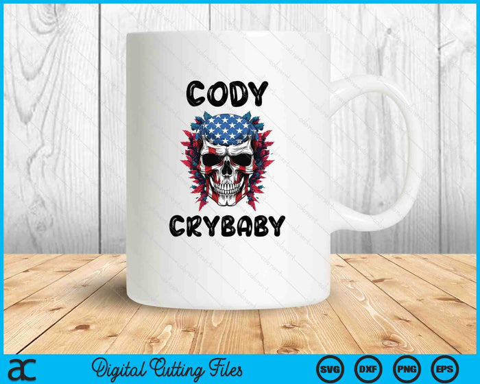 Cody Crybaby Funny Cody Crybaby Pro Wrestling SVG PNG Digital Cutting File