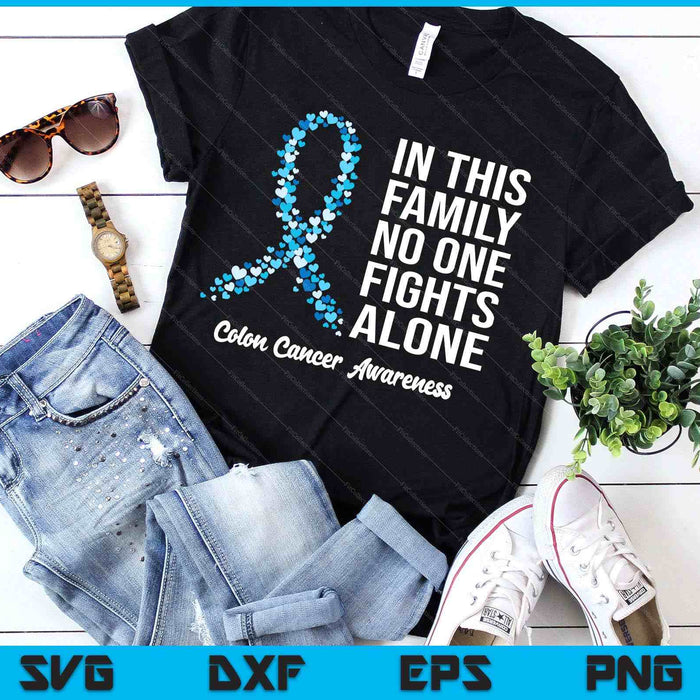 Colorectal Cancer Colon Cancer Blue Ribbon SVG PNG Digital Printable Files