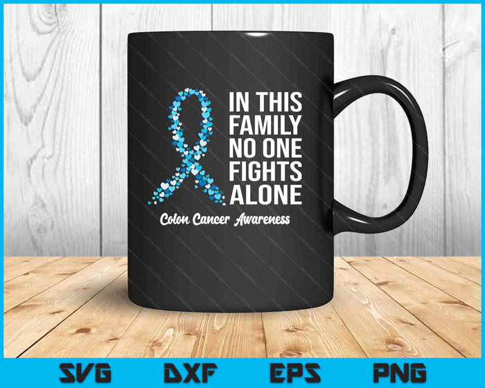 Colorectal Cancer Colon Cancer Blue Ribbon SVG PNG Digital Printable Files