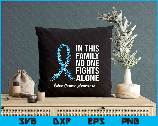 Colorectal Cancer Colon Cancer Blue Ribbon SVG PNG Digital Printable Files