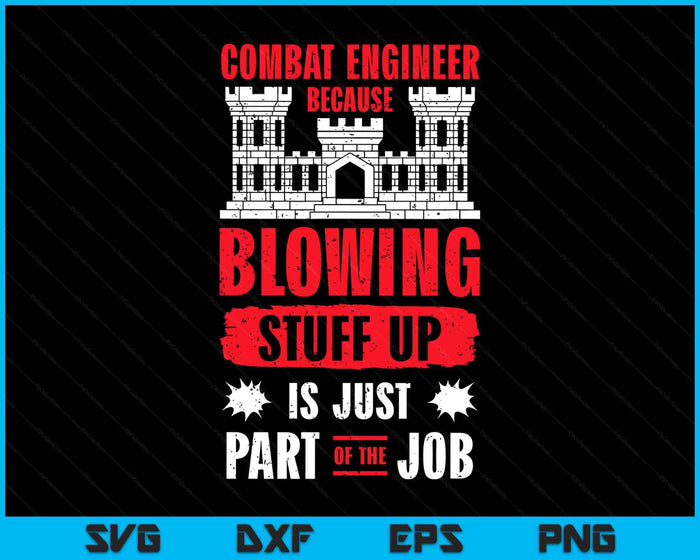 Combat Engineer Engineering Army U.S. Military Army Combat SVG PNG Digital Printable Files