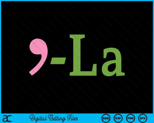 Comma-La Kamala Harris Pink Green Biden Harris 2024 SVG PNG Digital Cutting Files