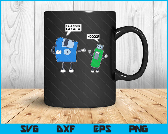 Computer Engineering I Mens Father & Son Floppy Disk Engineer SVG PNG Digital Printable Files