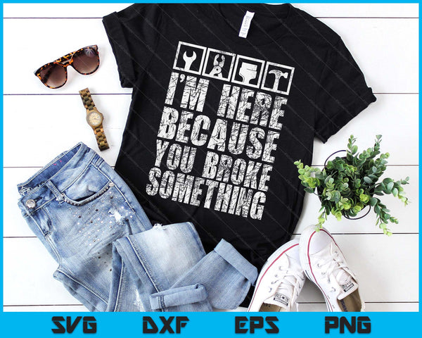 Construction Crew Funny Contractor SVG PNG Digital Printable Files