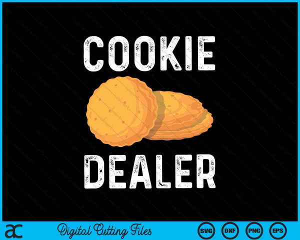 Cookie Dealer Cookie Baker SVG PNG Digital Cutting Files