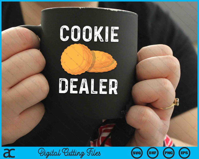 Cookie Dealer Cookie Baker SVG PNG digitale snijbestanden