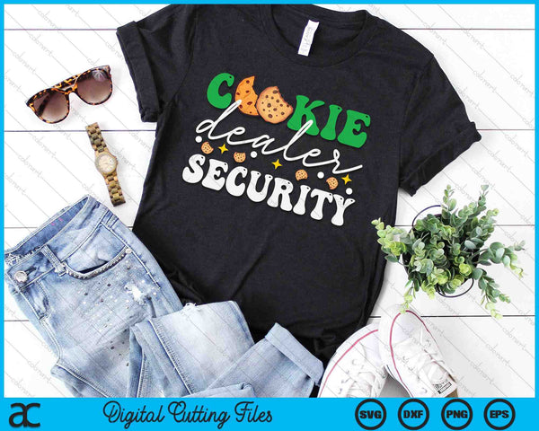 Cookie Dealer Security Funny Scouting Troop Leader SVG PNG Digital Printable Files