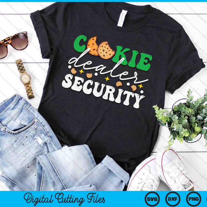 Cookie Dealer Security Funny Scouting Troop Leader SVG PNG Digital Printable Files