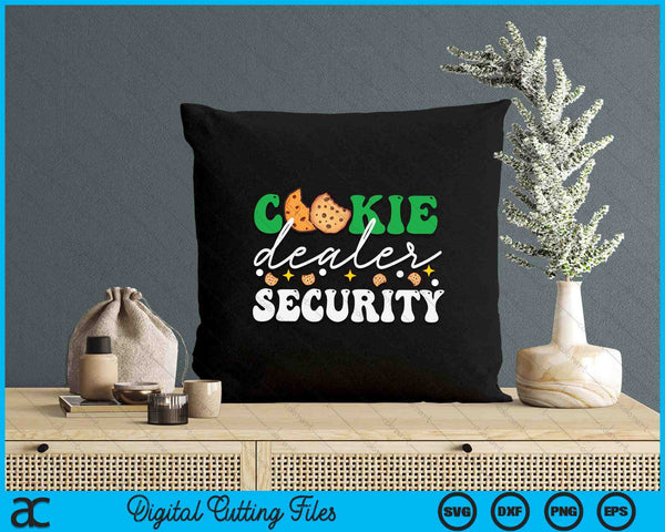 Cookie Dealer Security Funny Scouting Troop Leader SVG PNG Digital Printable Files