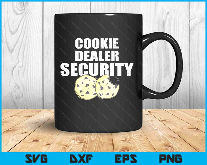 Cookie Dealer Security Scout For Girls SVG PNG Digital Printable Files