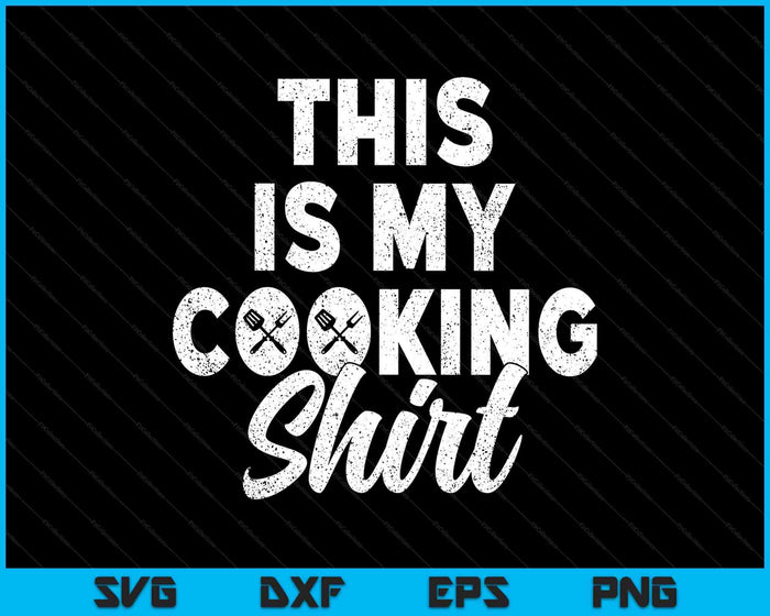 Cooking Cook Chef Vintage SVG PNG Digital Printable Files