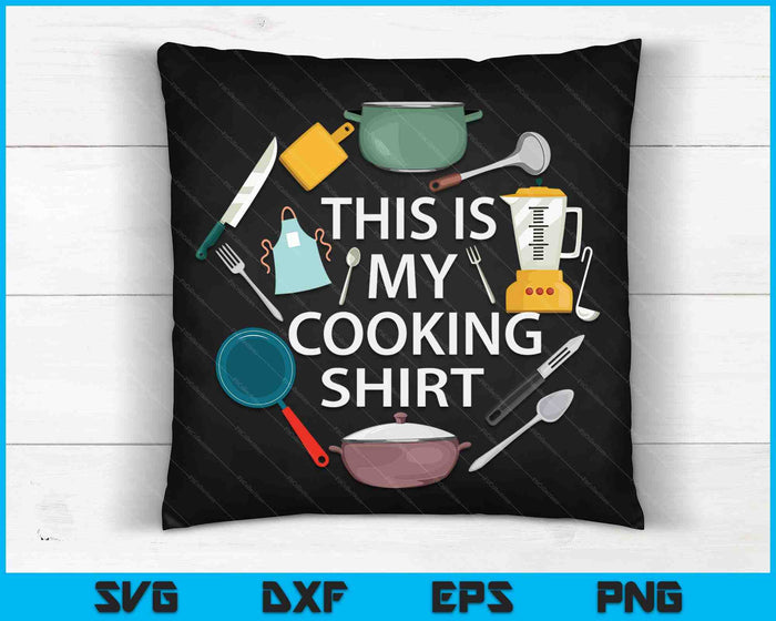 Cooking Funny Baking Hobby Cook Chef SVG PNG Digital Cutting Files
