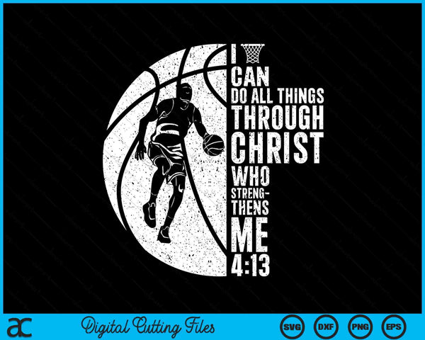 Cool basketball for sport game basketball player SVG cut file