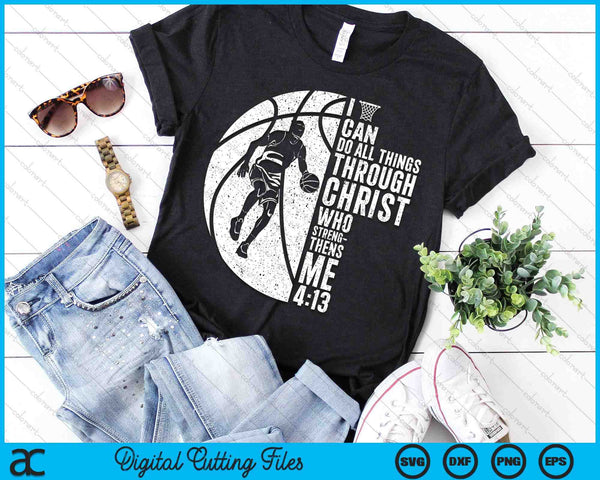 Cool Basketball For Men Women Sport Game Basketball Player SVG PNG Digital Printable Files