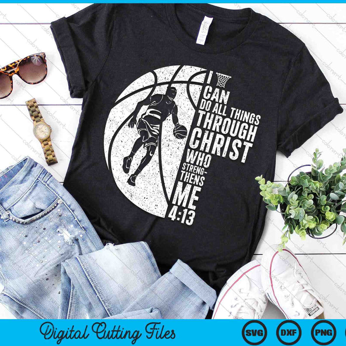 Cool Basketball For Men Women Sport Game Basketball Player SVG PNG Digital Printable Files