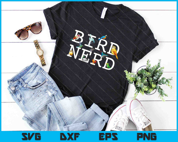 Cool vogelliefhebber SVG PNG snijden afdrukbare bestanden - on a t-shirt