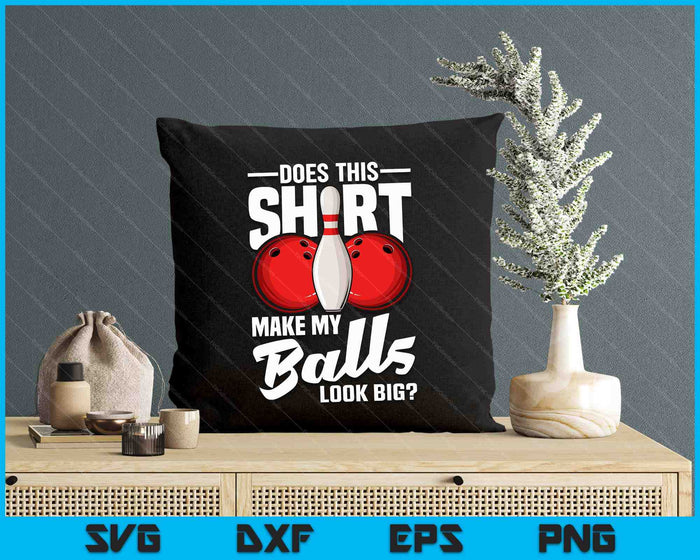 Cool Bowling Design For Men Women Bowling Ball Sport Bowler SVG PNG Digital Cutting Files