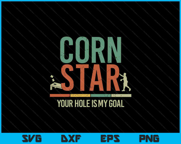 Cool Cornhole Art Corn Hole Bag Toss Tournament SVG PNG Digital Printable Files