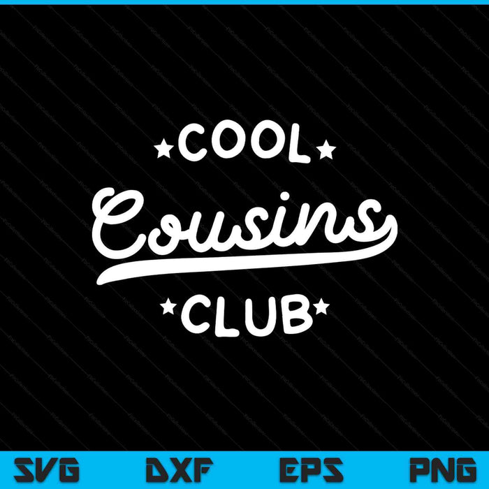 Cool cousins club best cousin ever pocket Mother's Day SVG cut file