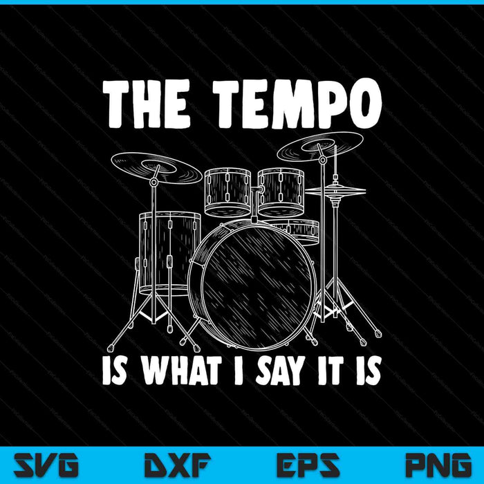 Cool drummers drum player art percussion musician SVG cut file