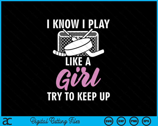 Cool ice hockey for field hockey lover team SVG PNG cut file for Cricut