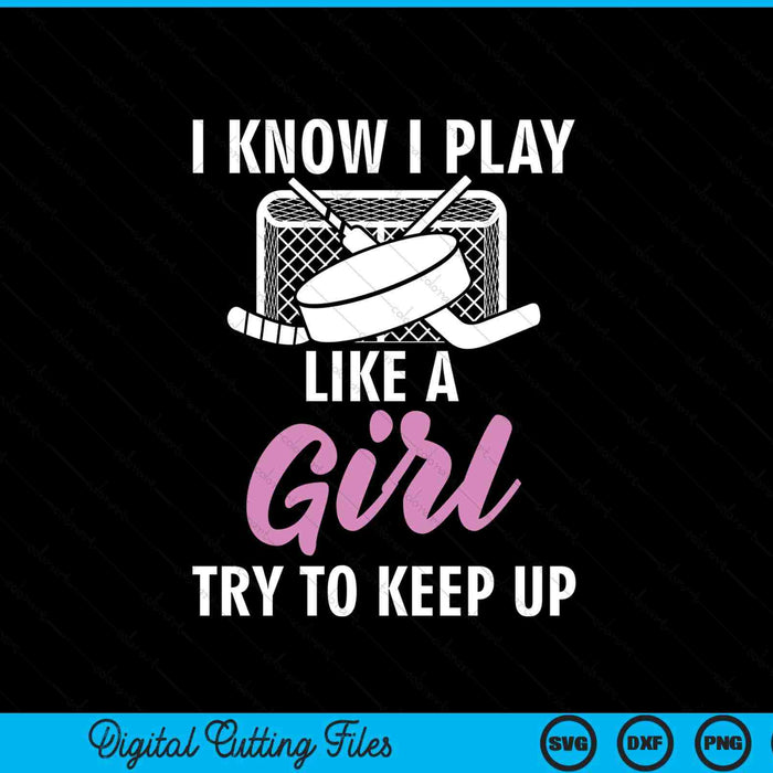 Cool ice hockey for field hockey lover team SVG PNG cut file for Cricut