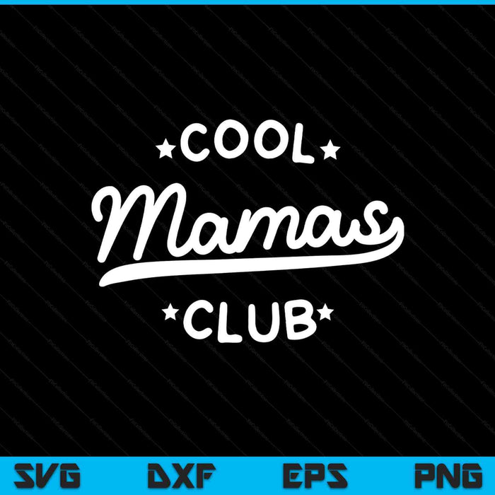 Cool mamas club best mama ever pocket Mother's Day SVG cut file