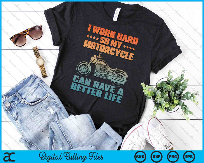 Cool Motorcycle Design For Men Women Motorcycle Lover Rider SVG PNG Digital Cutting Files