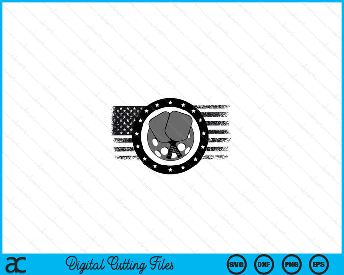 Cool Pickleball Sport USA Grunge Flag - Pickleball SVG PNG Digital Printable Files