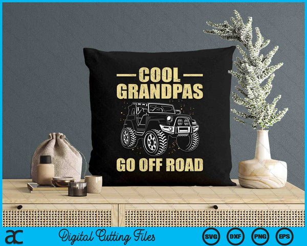 Cool Side-By-Side For Grandpa Dad SxS Offroad UTV 4 Wheeler SVG PNG Digital Printable Files