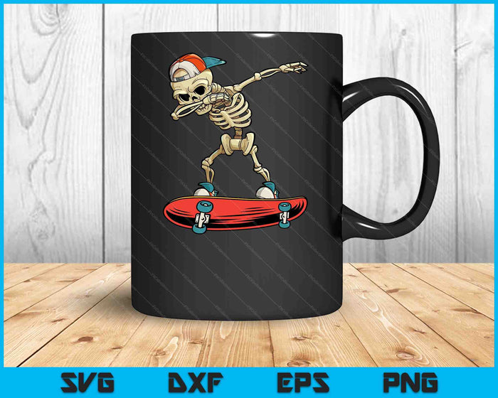 Cool Skateboarding Art For Men Women Skateboard Skateboarder SVG PNG Digital Cutting Files