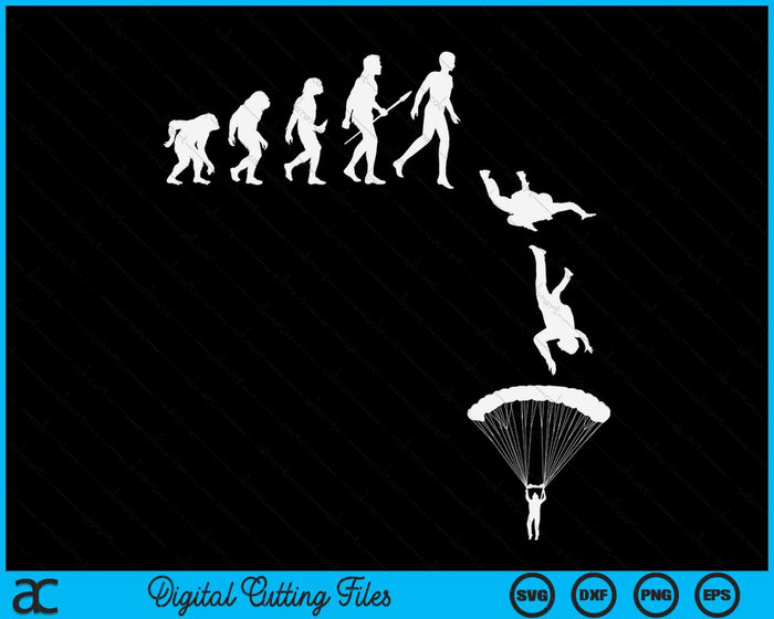 Cool Skydive Design For Skydiver Skydiving Lovers SVG PNG Digital Cutting Files