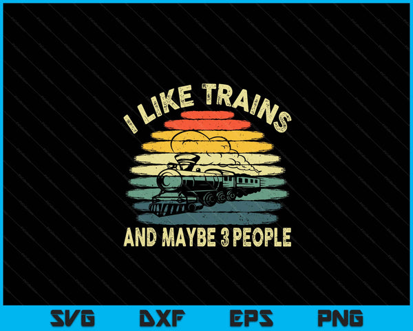 Cool Train Art For Men Women Train Collector Railroad Worker SVG PNG Digital Cutting Files