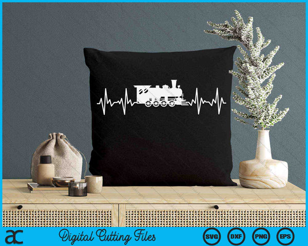 Cool Train Locomotive Model Train Collector SVG PNG Digital Cutting Files