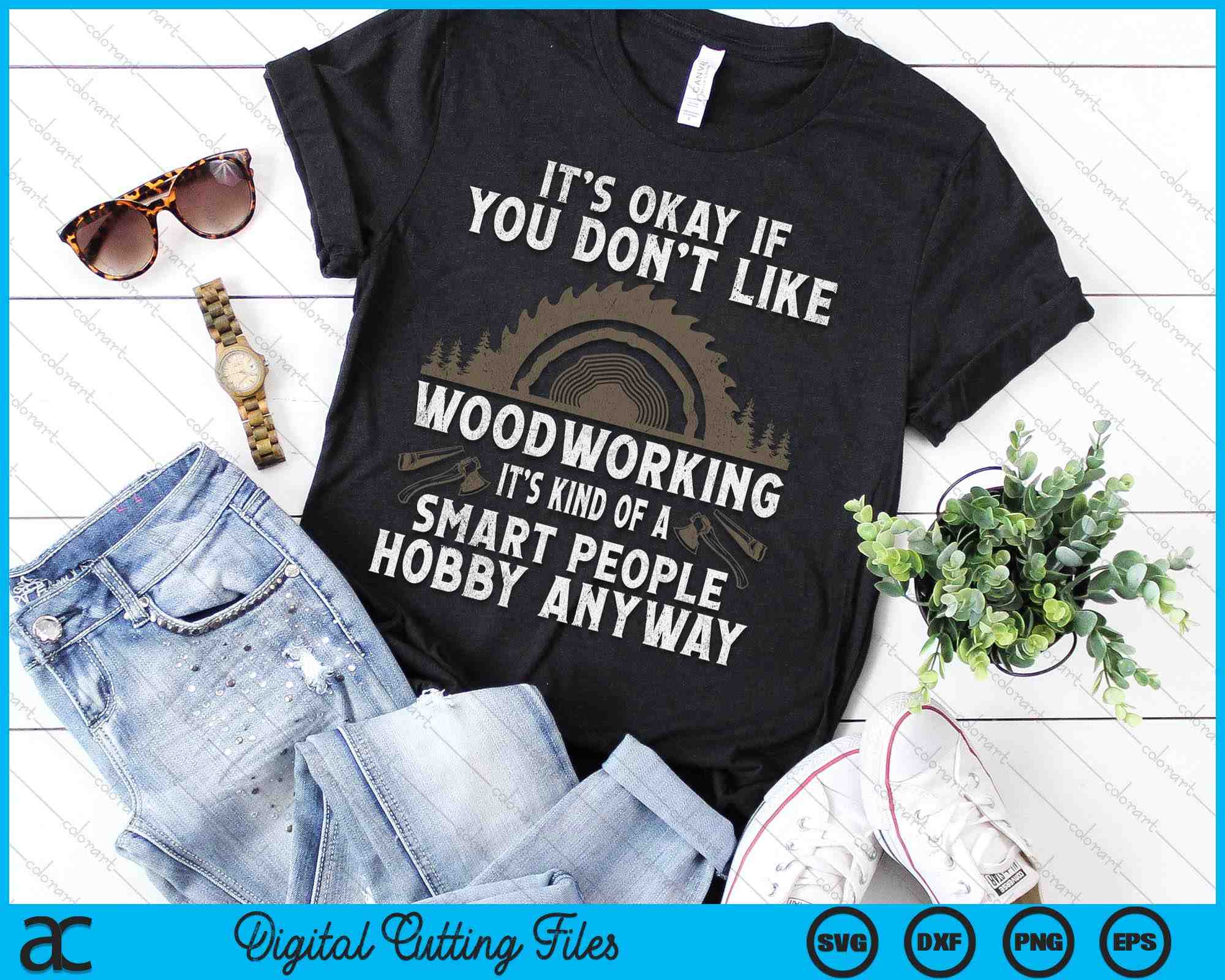 Cool Woodworking Design Woodworker Wood Carver SVG PNG Cutting Files ...
