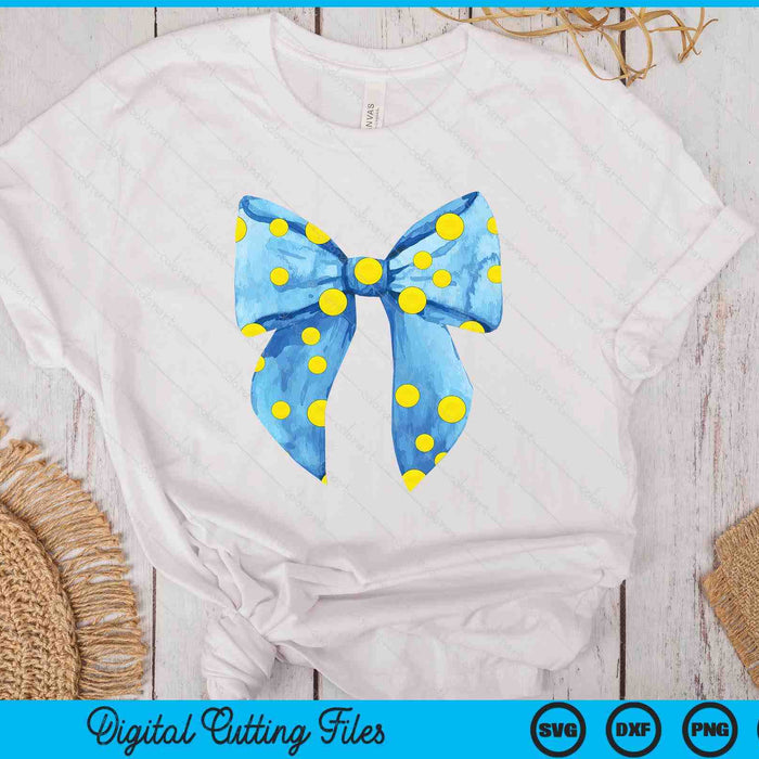 Coquette Blue Bow Lacrosse SVG PNG Digital Printable Files