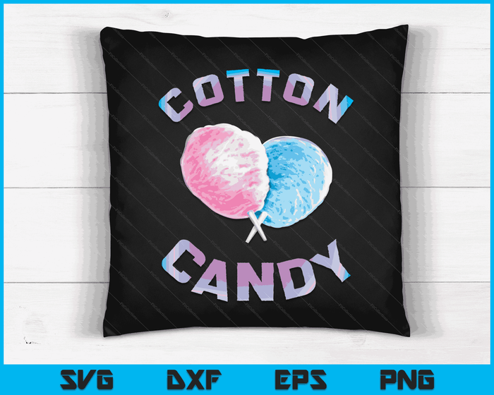 Cotton Candy Sticks Cones Floss Sweet Tooth Candy Fun Gifts SVG PNG Digital Cutting Files