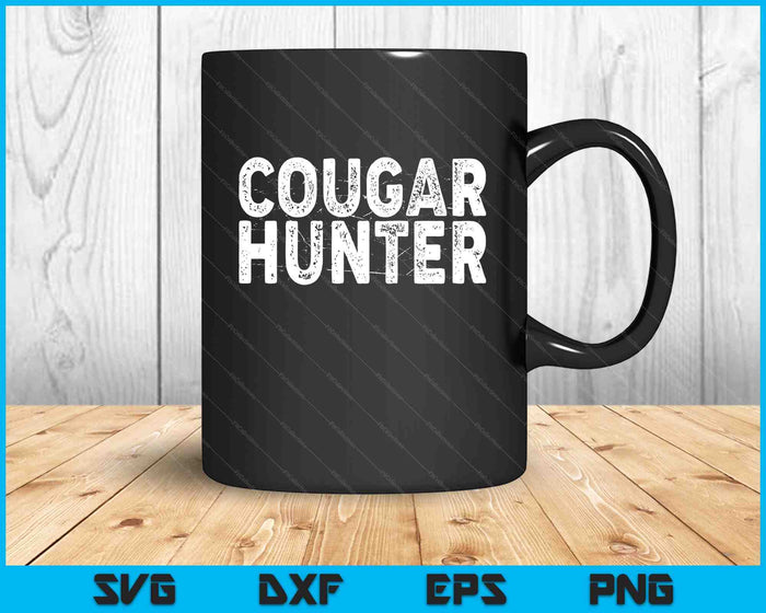 Cougar Hunter Cougar Hunting SVG PNG Digital Printable Files